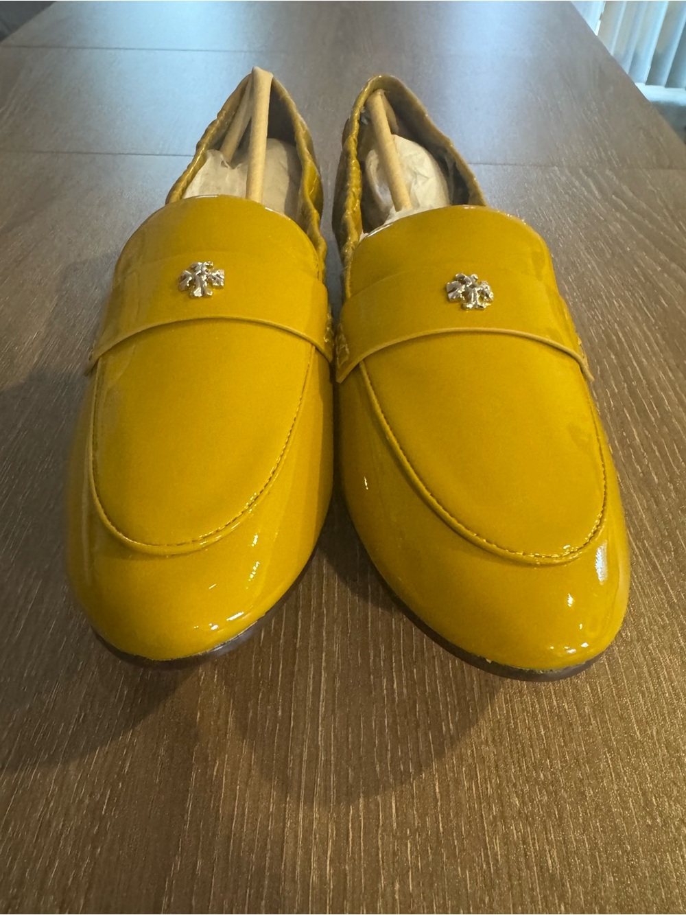 Tory Burch Island Palm Patent Ballet Loafer - Island Palm (Green)